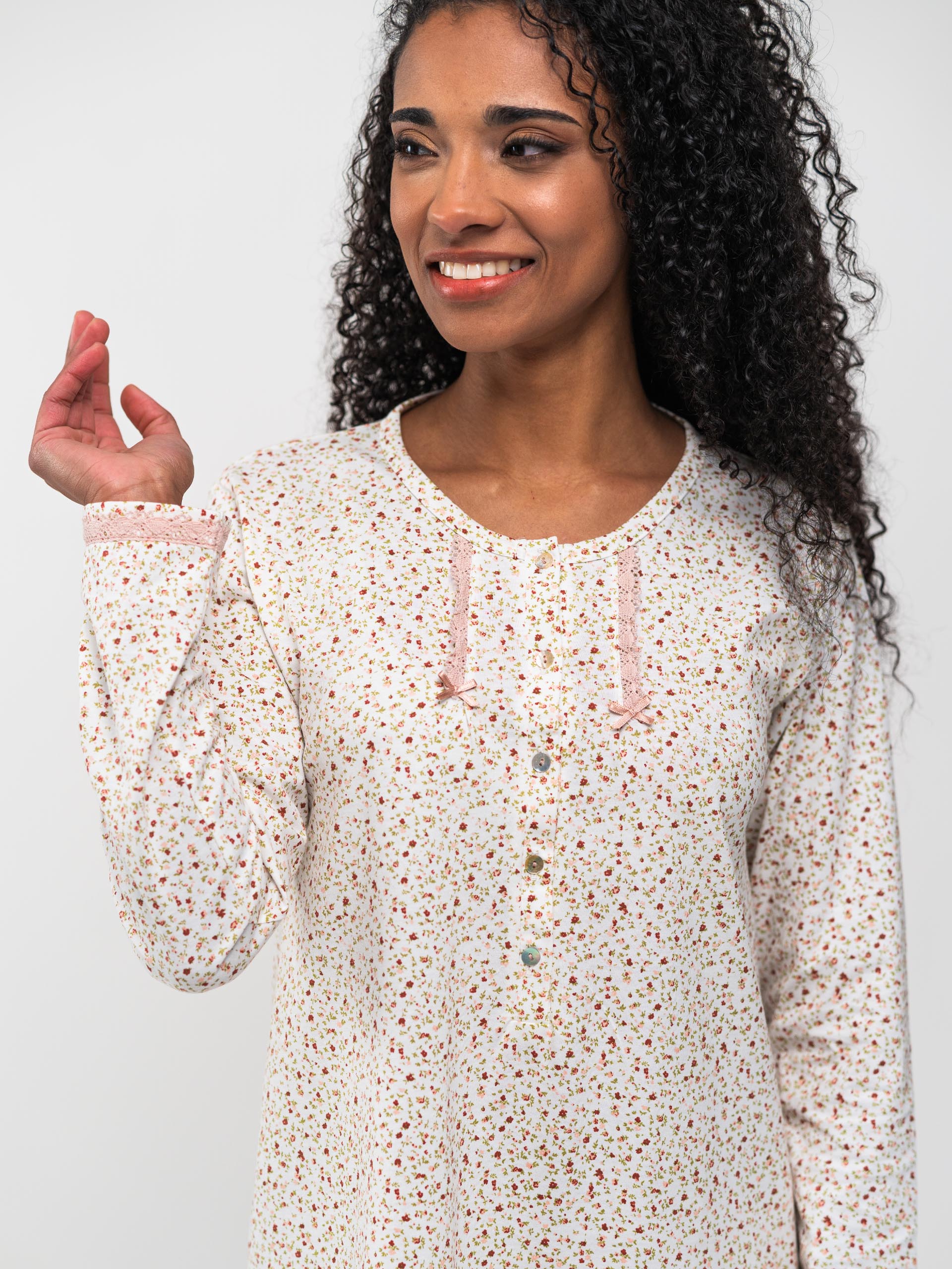 CAMISA SENHORA LANGIARTE BY MIRA 3091MW