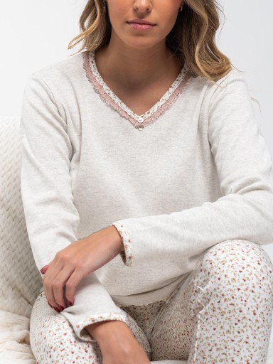 PIJAMA SENHORA LANGIARTE BY MIRA 8202MW