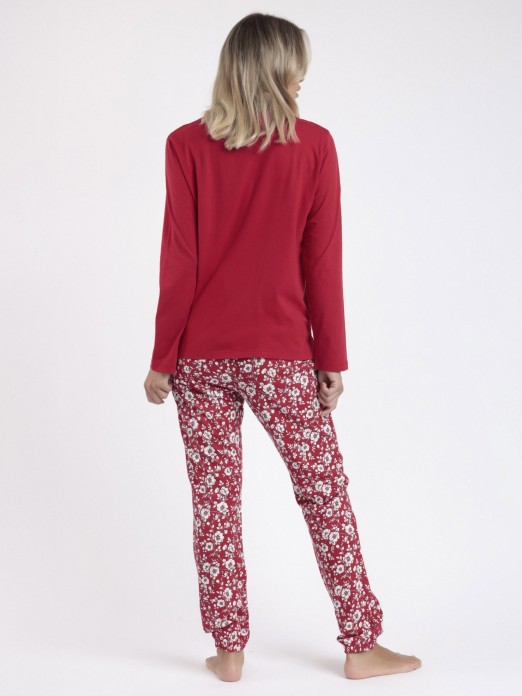 WOMEN'S ROMANTIC WINTER PYJAMAS B ADMAS 62594