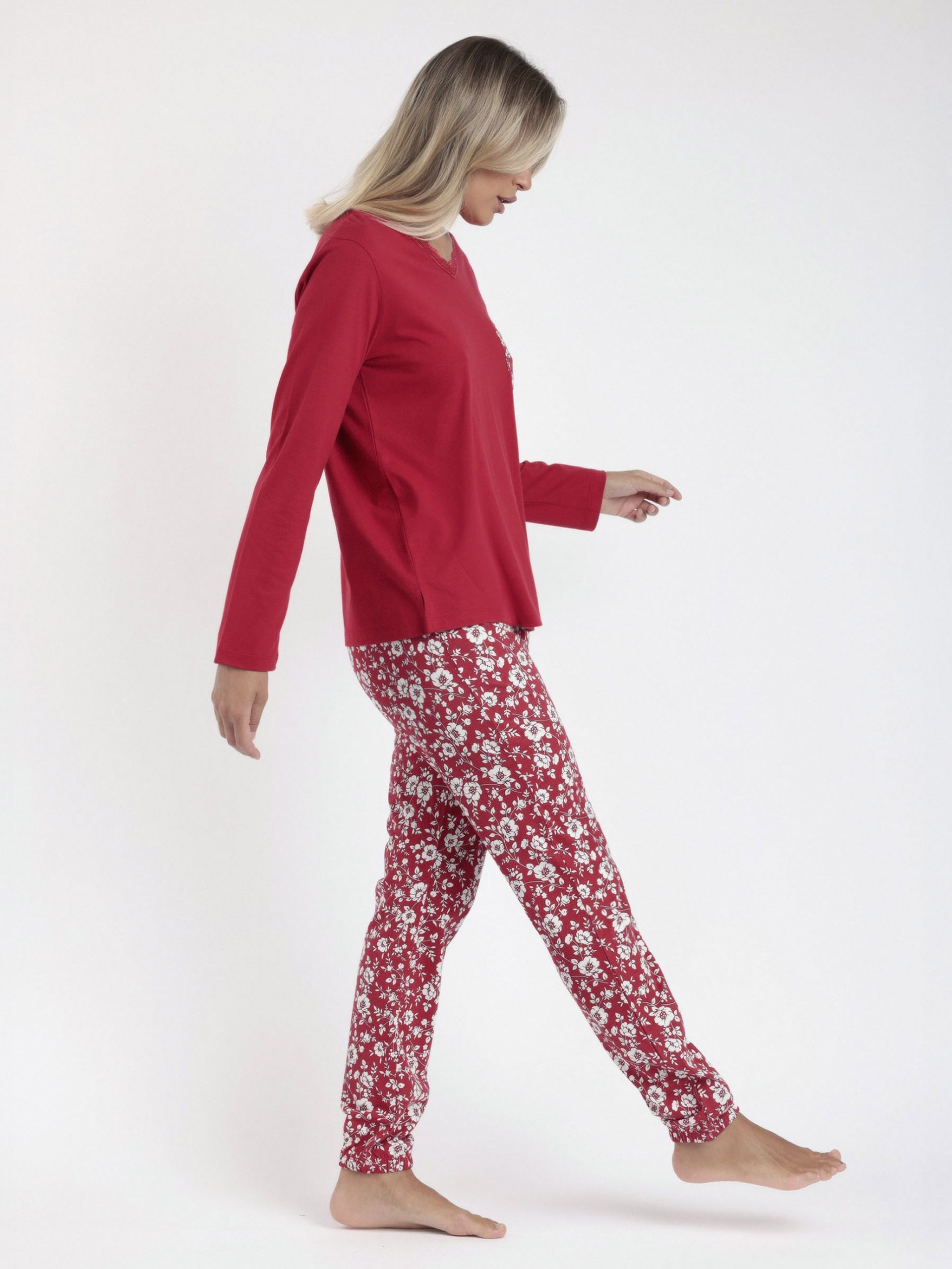 PIJAMA ROMANTICO INVIERNO MUJER B ADMAS 62594