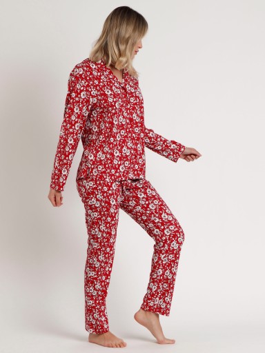 WOMEN'S ROMANTIC WINTER PYJAMAS C ADMAS 62595 WOMEN'S ROMANTIC WINTER PYJAMAS C ADMAS 62595