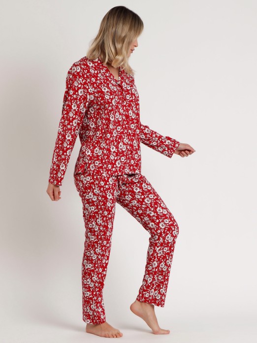 WOMEN'S ROMANTIC WINTER PYJAMAS C ADMAS 62595
