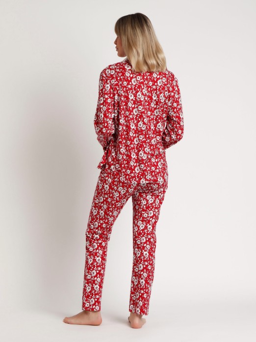 WOMEN'S ROMANTIC WINTER PYJAMAS C ADMAS 62595