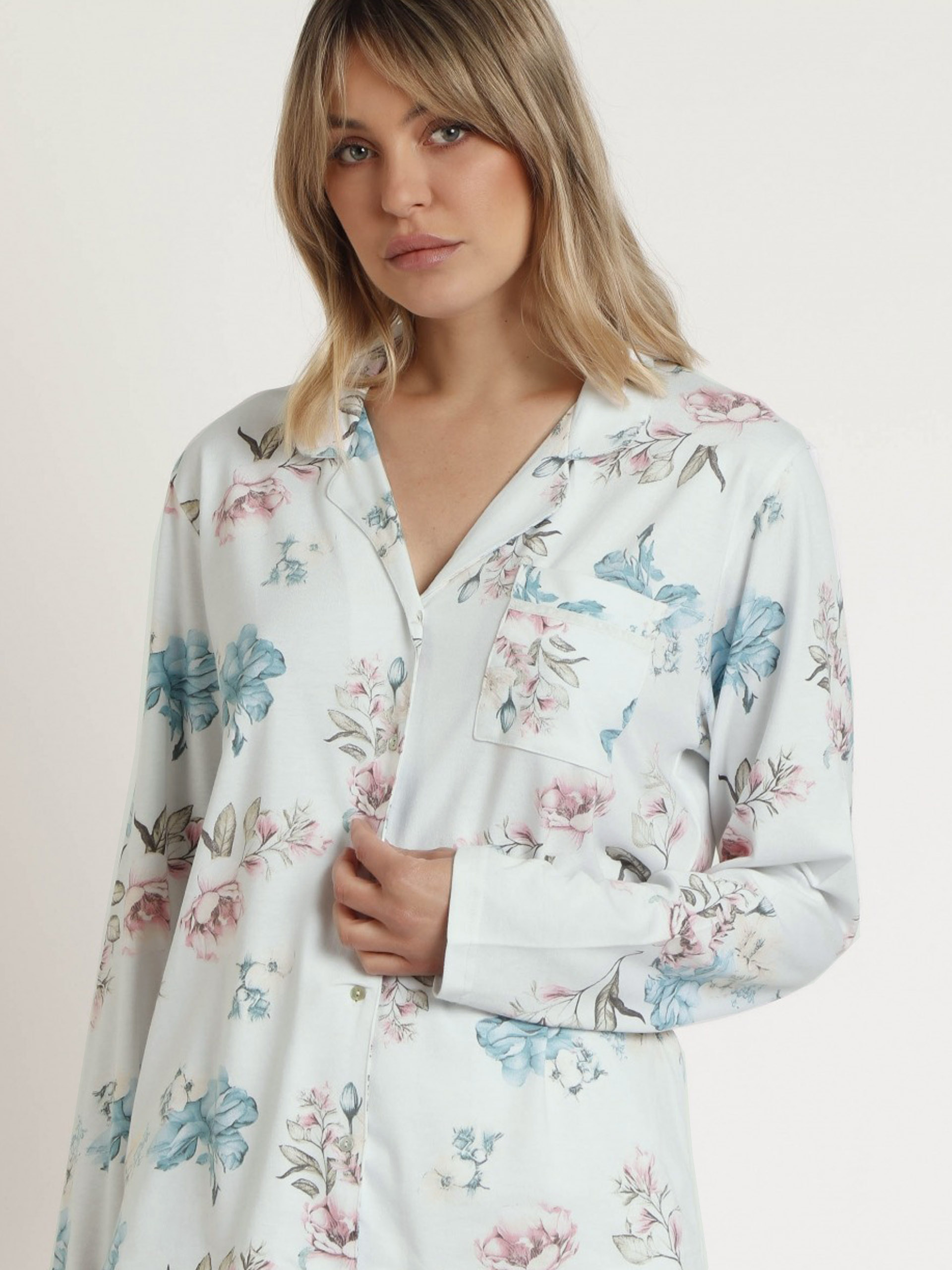 PIJAMA DE SEÑORA FRENCH GARDEN A ADMAS 62646