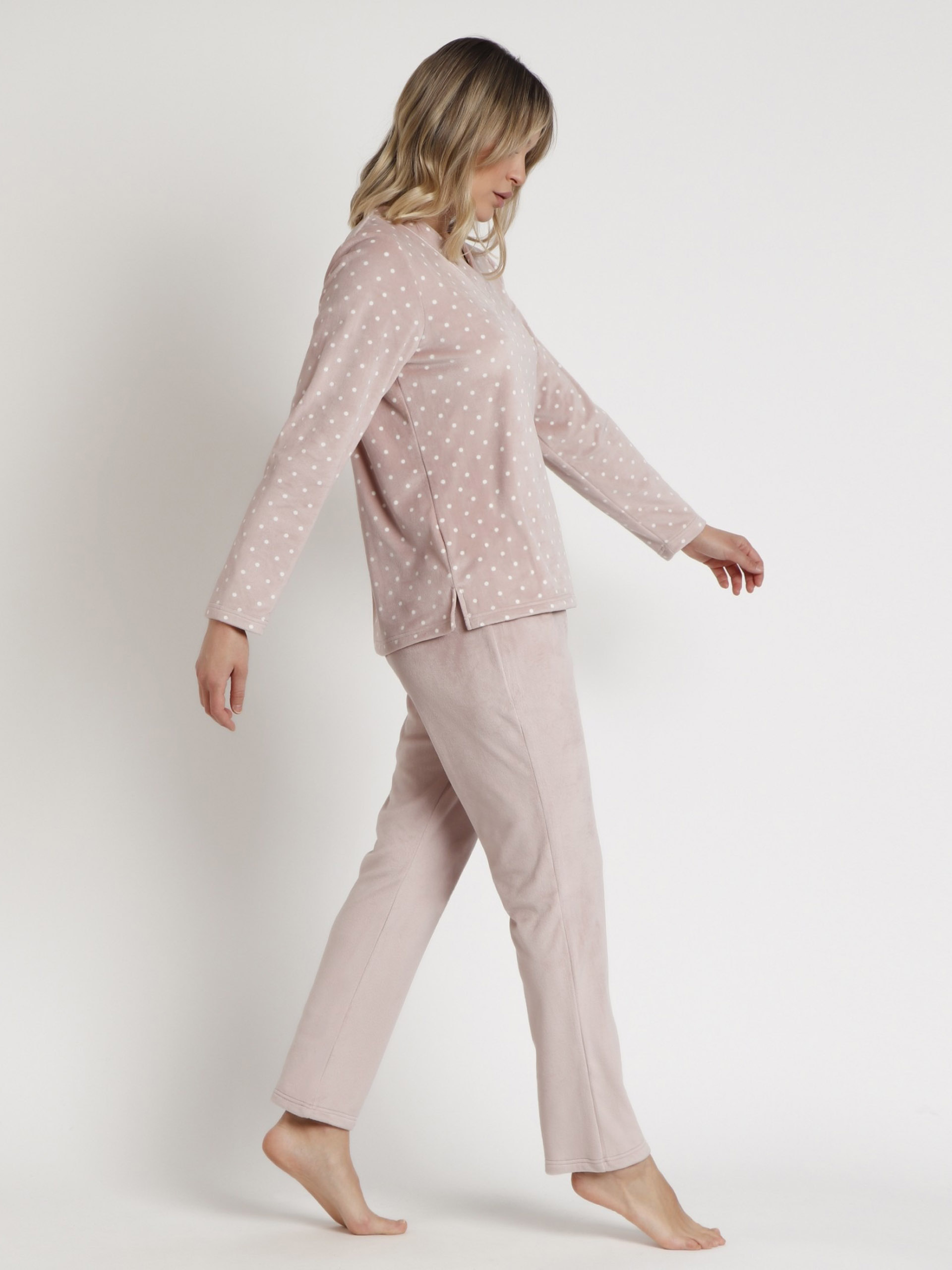 LADY DOTS PIJAMA DE ENCAJE Y ADMAS 62651