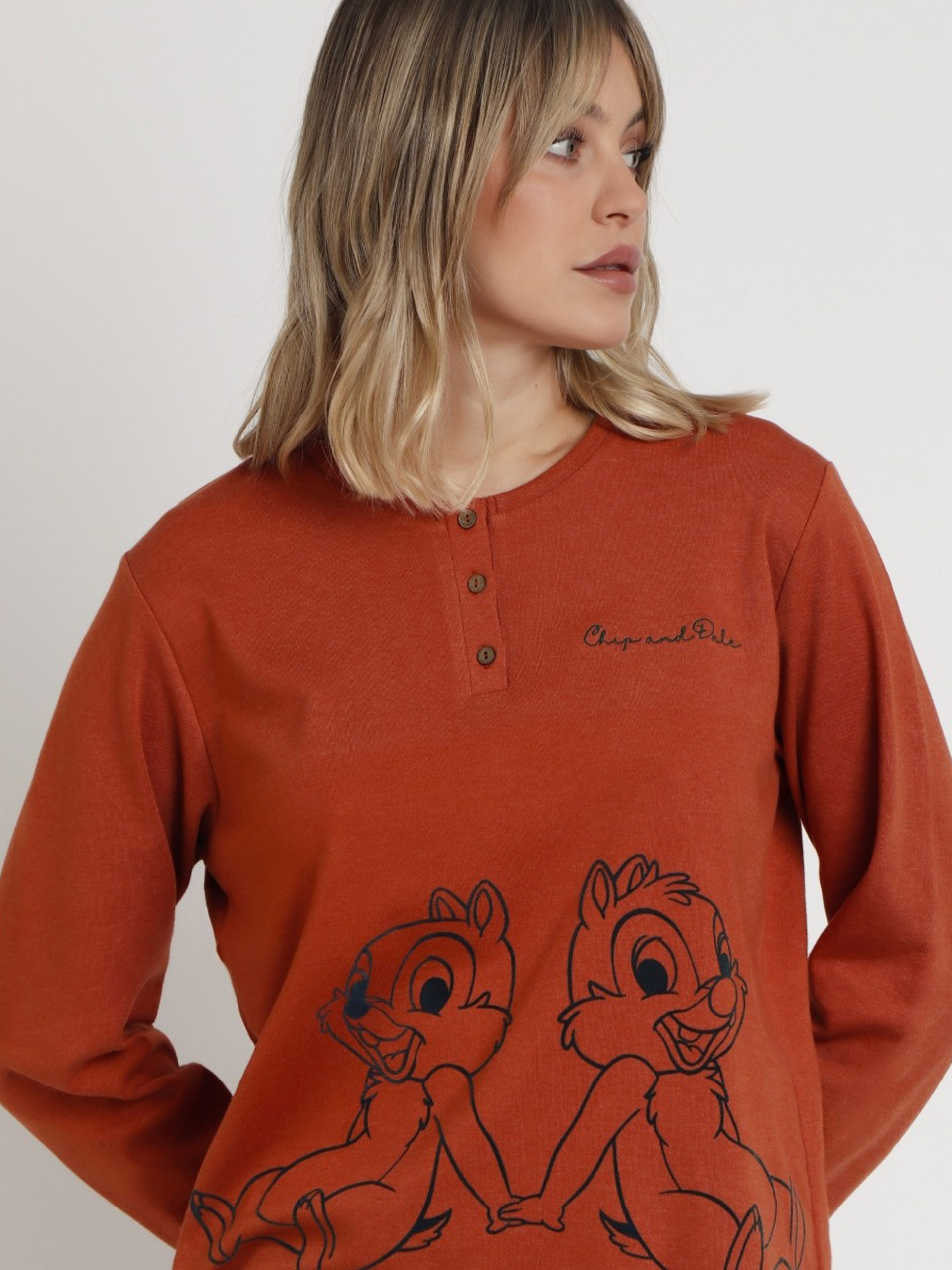 PIJAMA SENHORA CHIP&DALE B ADMAS 62671