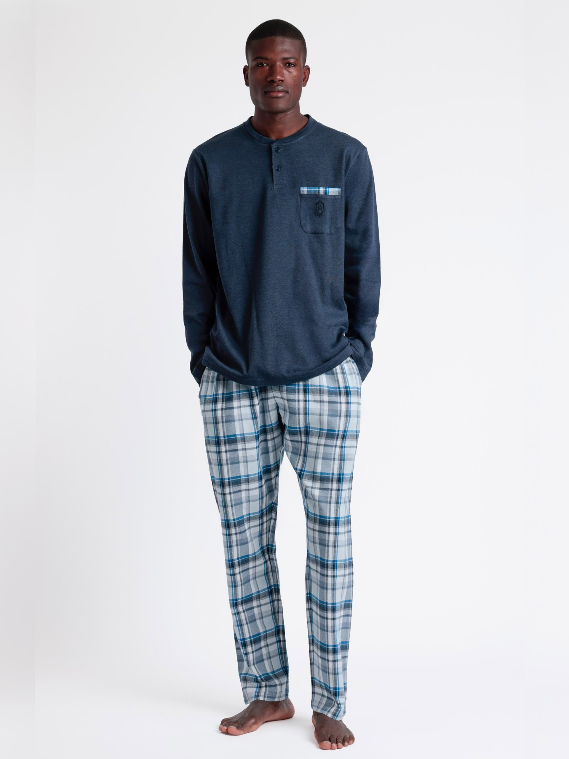 PIJAMA HOMBRE ZAFIRO A ADMAS 62785