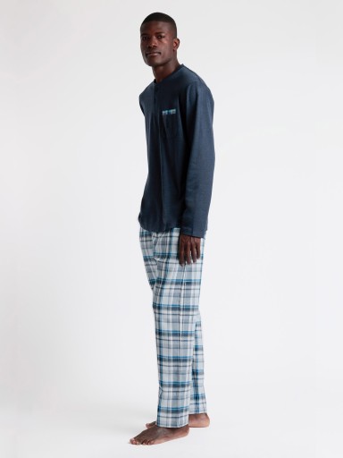 PIJAMA HOMBRE ZAFIRO A ADMAS 62785