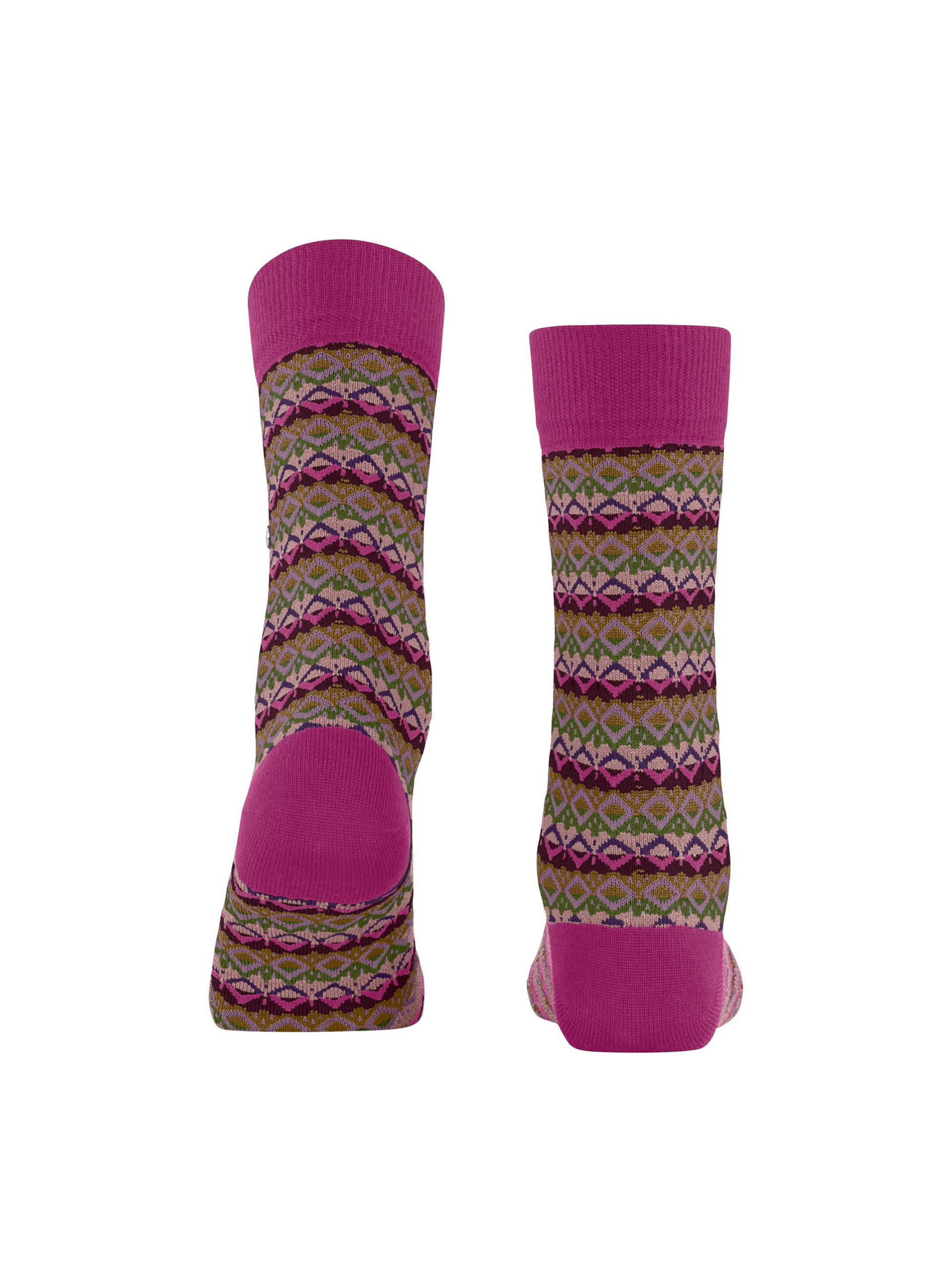 SOCKS BURLINGTON MODERN FAIR ISLE SO 27164
