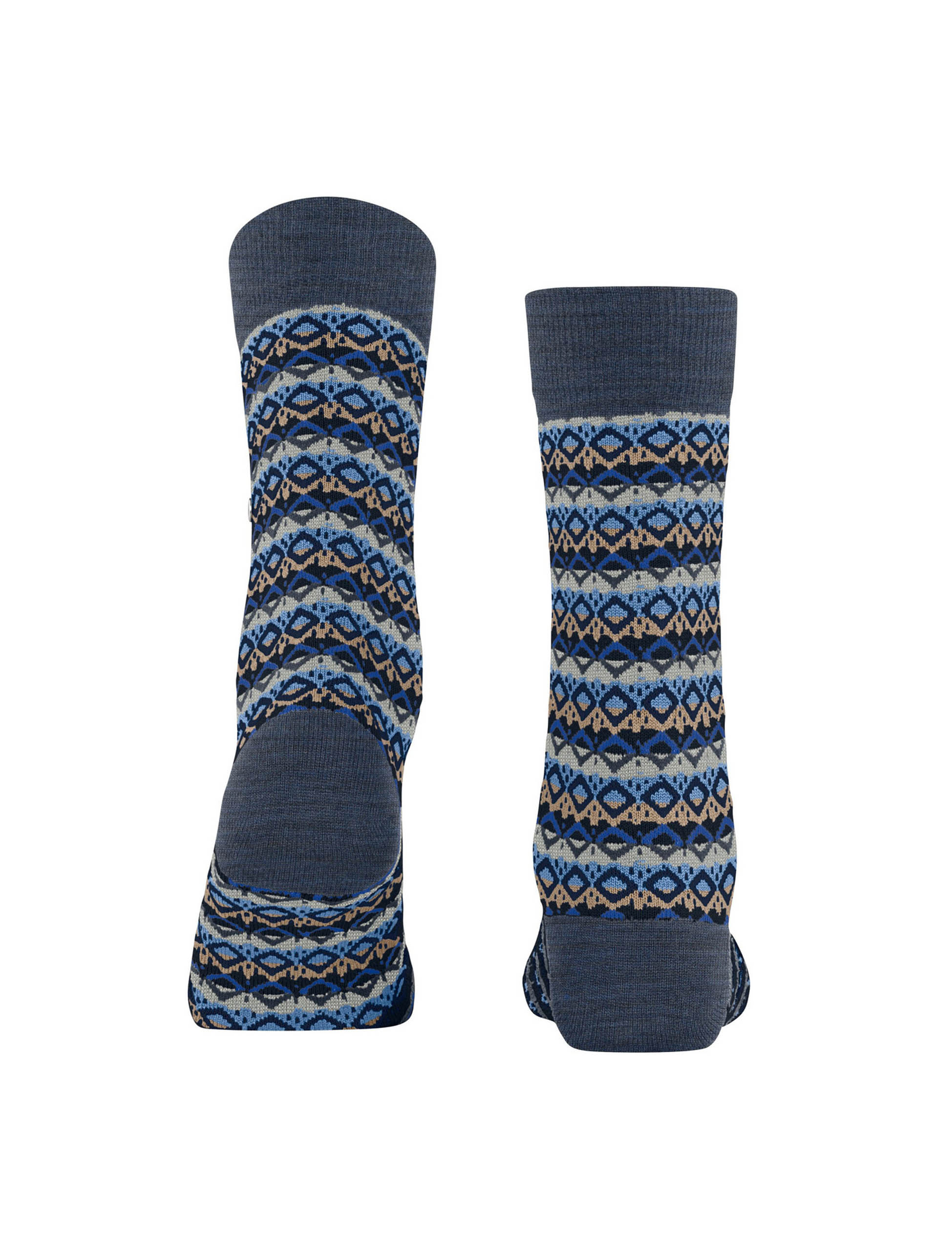 SOCKS BURLINGTON MODERN FAIR ISLE SO 27164