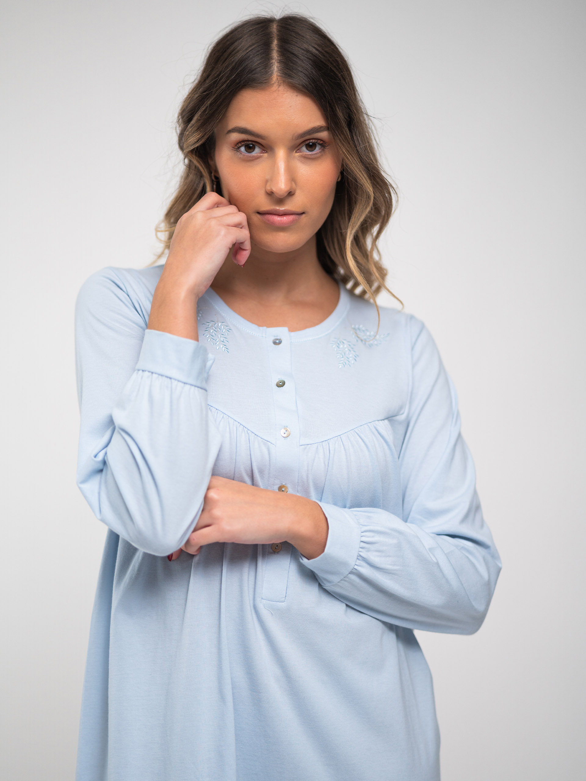 WOMEN'S SHIRT LANGIARTE BY MIRA 3107MW