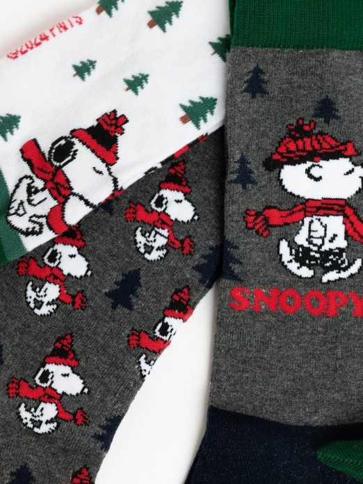 ADMAS MAN SOCK SNOOPY MOUNTAINS P3 21336P