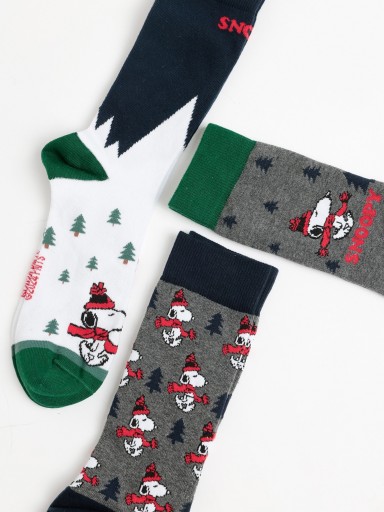 ADMAS HOMBRE CALCETIN SNOOPY MONTAÑAS P3 21336P ADMAS HOMBRE CALCETIN SNOOPY MONTAÑAS P3 21336P