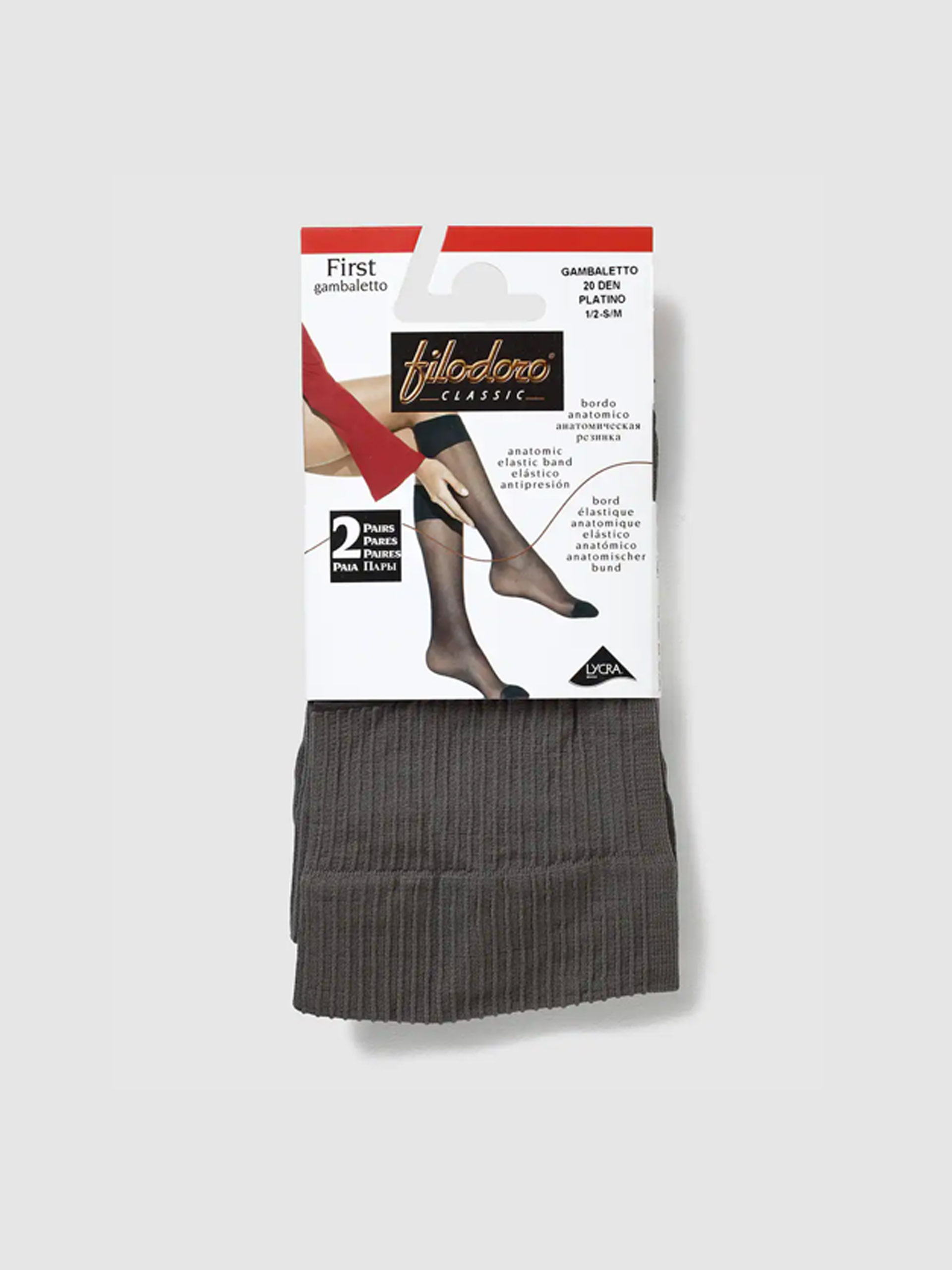 FILODORO MINI-SOCK FIRST 20 (2 PAIRS)