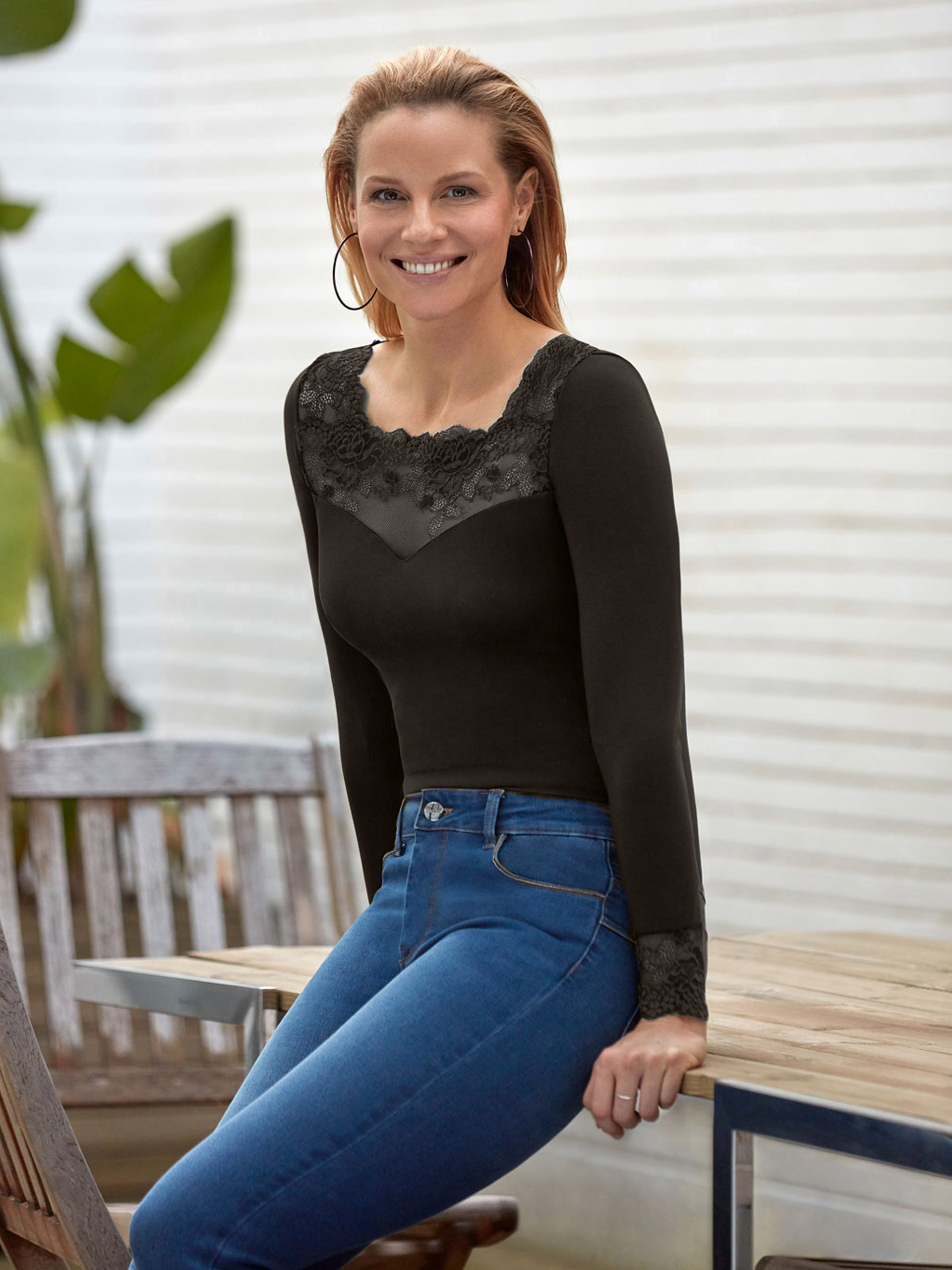 CAMISOLA JANIRA CTA. M/L CC GRETA 1045280