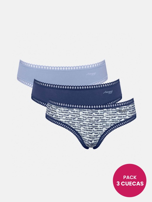 CUECA SLOGGI GO CRUSH HIPSTER C3P