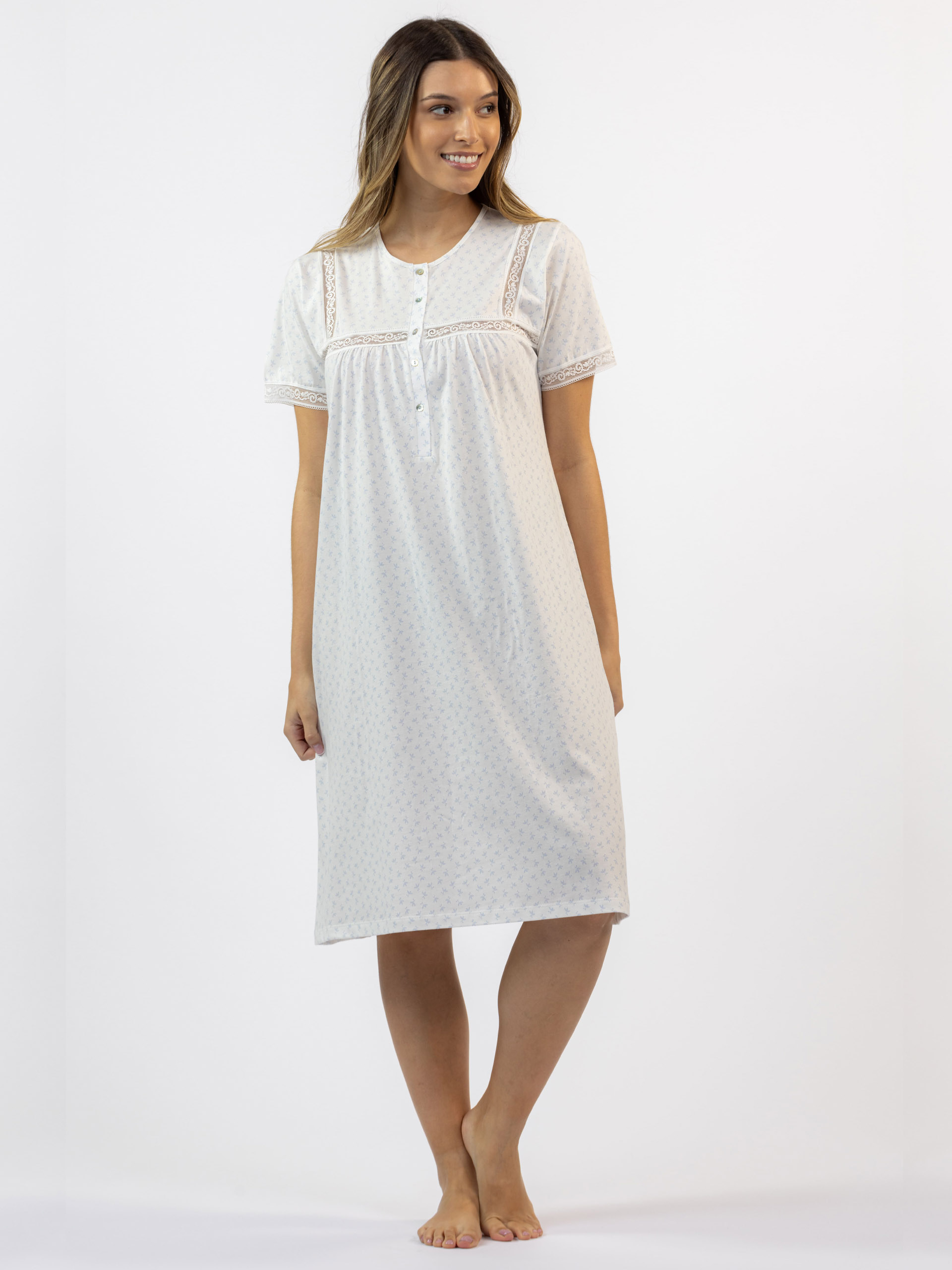 CAMISA DE MUJER LANGIARTE BY MIRA 3159MS