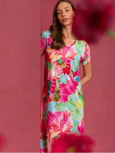 CAMISOLA SENHORA ADMAS BRIGHT FLOWERS 61327