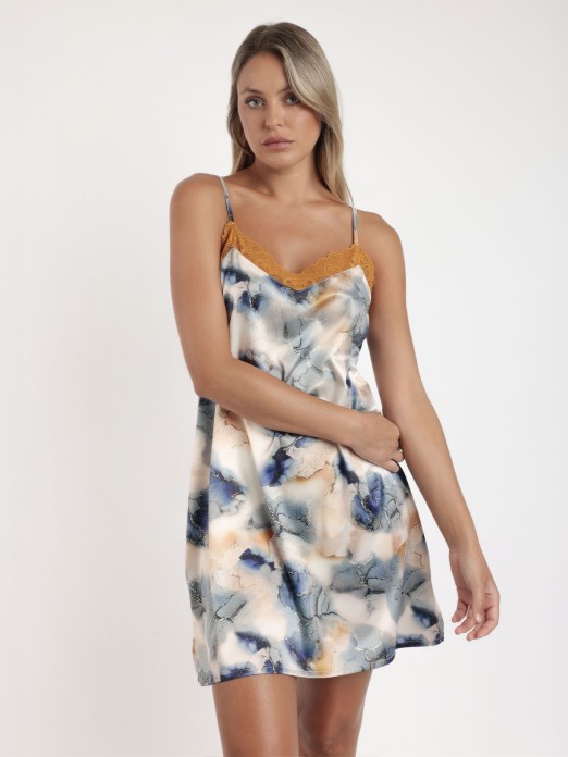 CAMISOLA SENHORA ALÇAS ADMAS TILE B 61328
