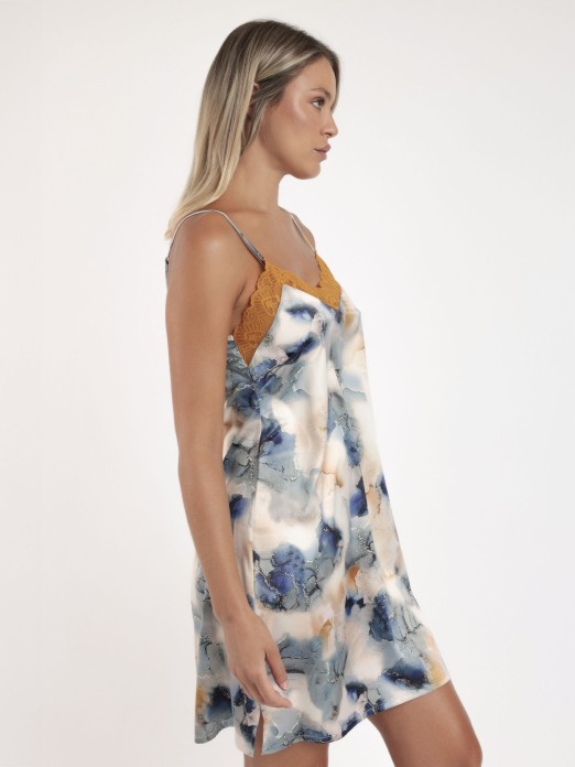 CAMISOLA SENHORA ALÇAS ADMAS TILE B 61328