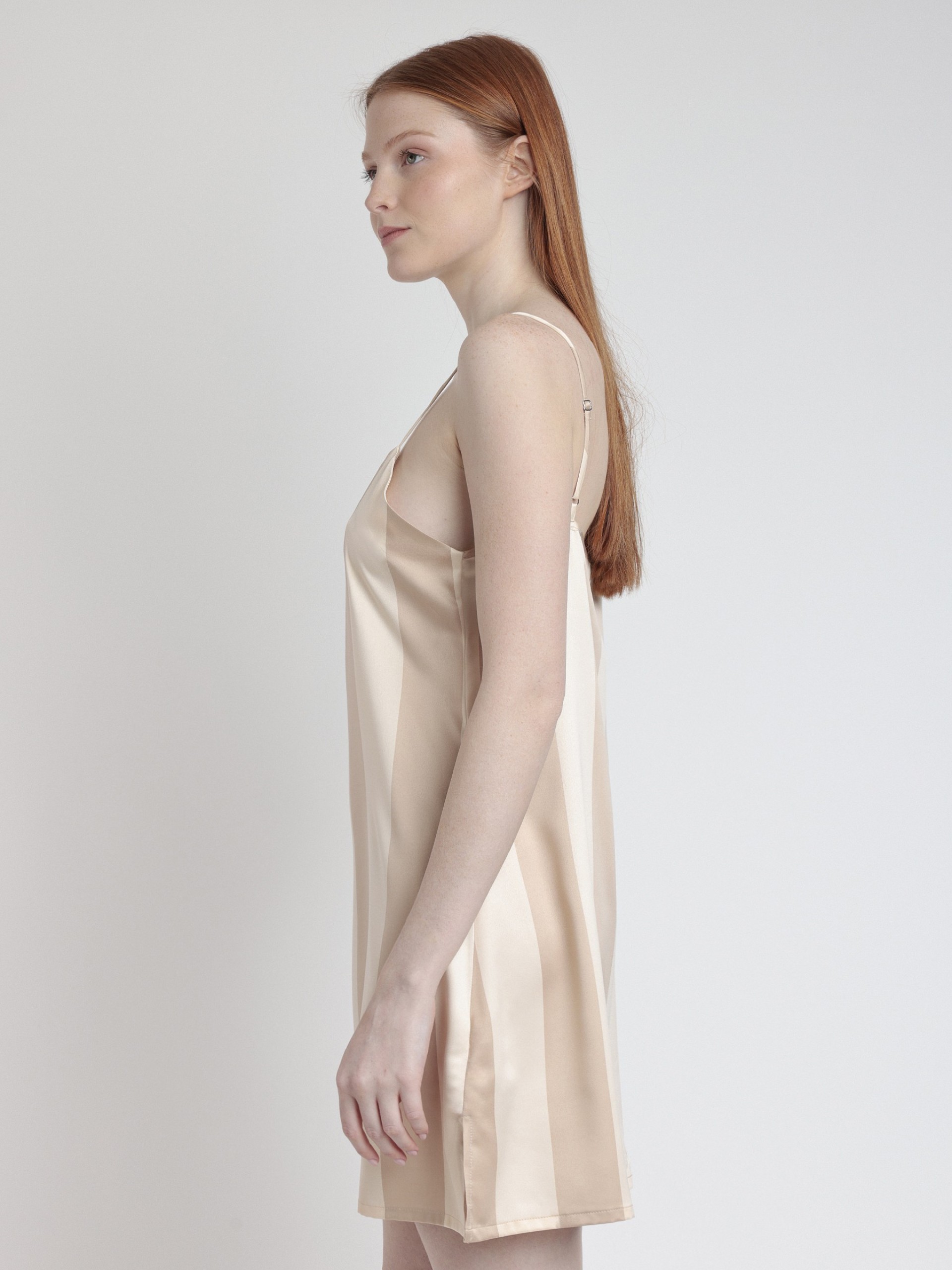 CAMISA MUJER TIRANTES ADMAS LUXE RAYAS 61408