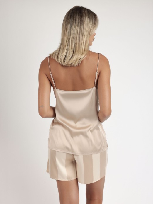PIJAMA SENHORA C/ALÇA ADMAS LUXE STRIPES 63566