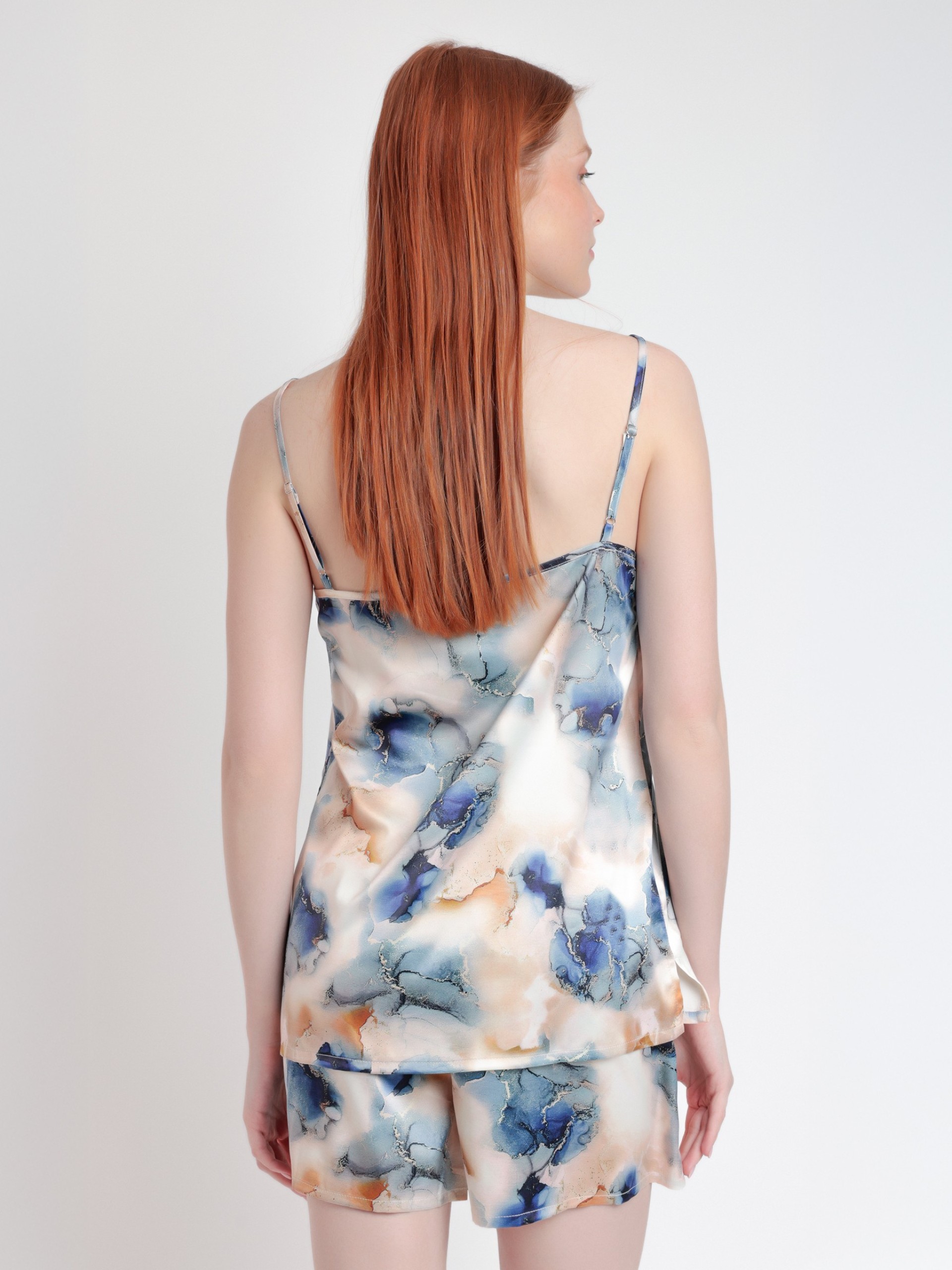 PIJAMA MUJER CON TIRANTES ADMAS TILE 63043