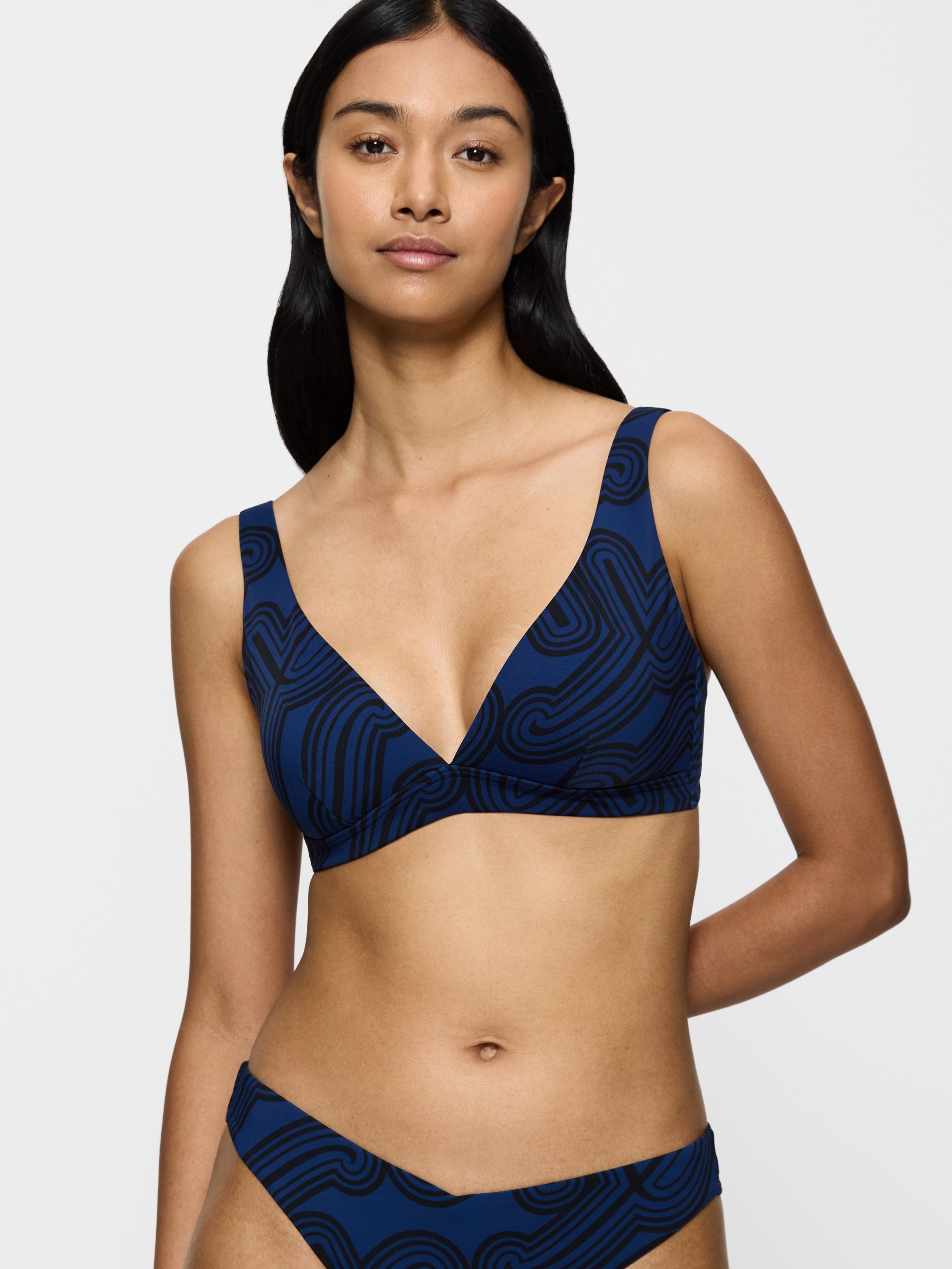 TRIUMPH FLEX SMART SUMMER P PLUNGE SWIMMING BRA pt