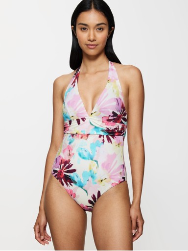 TRIUMPH SUMMER FLEUR OP PLUNGE SWIMSUIT