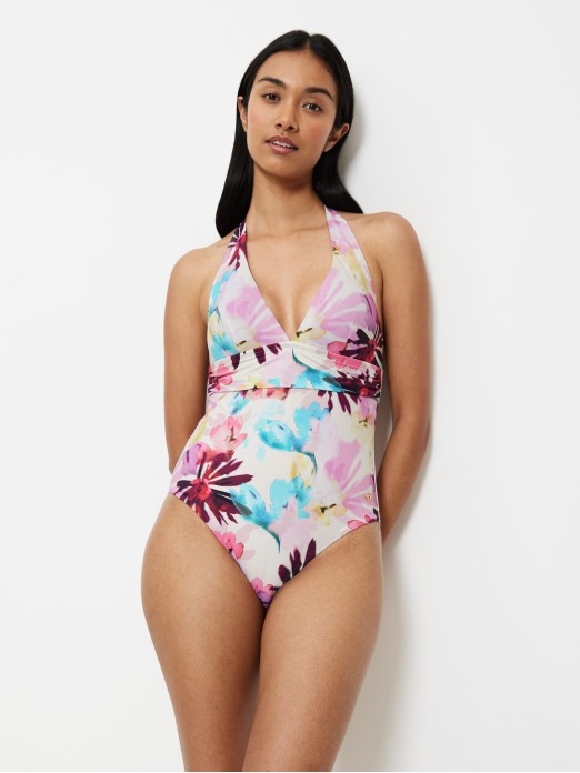 TRIUMPH SUMMER FLEUR OP PLUNGE SWIMSUIT