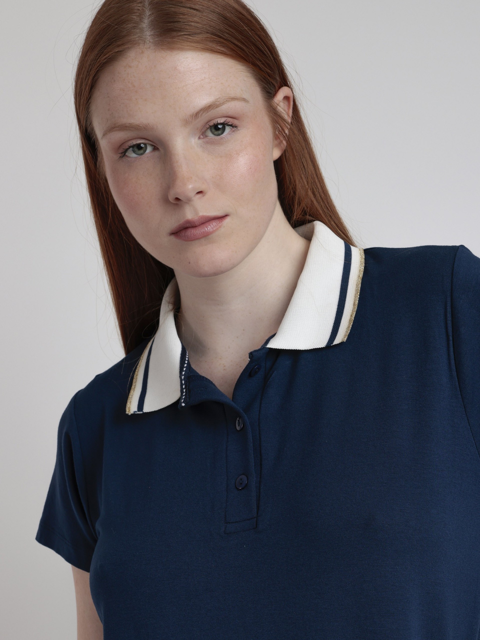 CAMISETA MUJER ADMAS CUELLO POLO VIAJE 61407