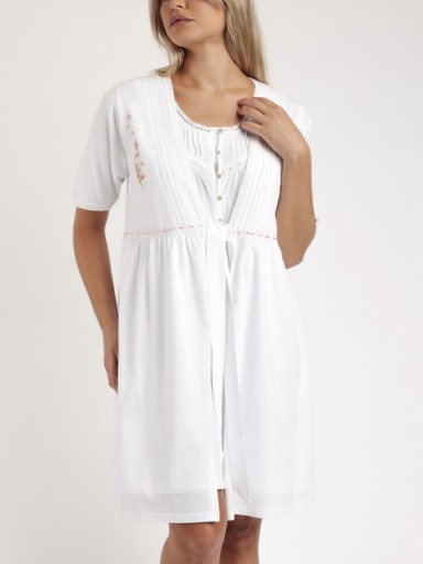 ROBE SENHORA ADMAS EMBROIDERY COLORS 67233
