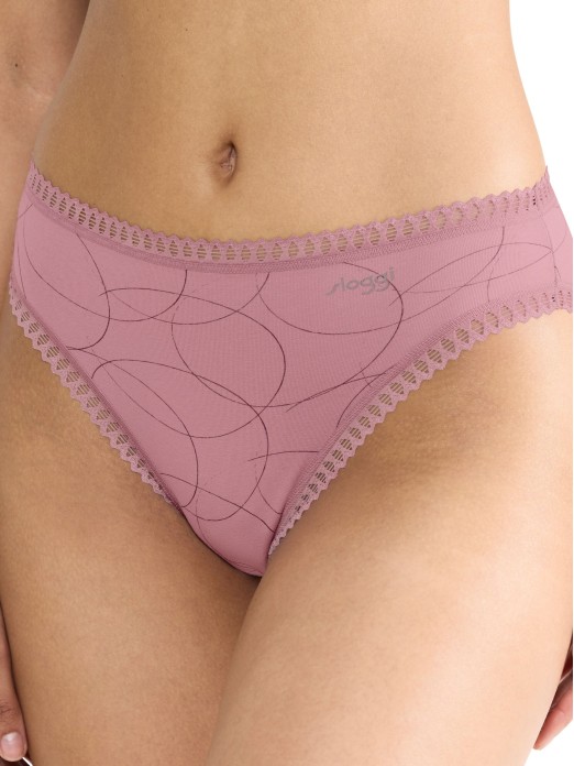 SLOGGI GO CRUSH HIGH LEG BRIEFS C3P