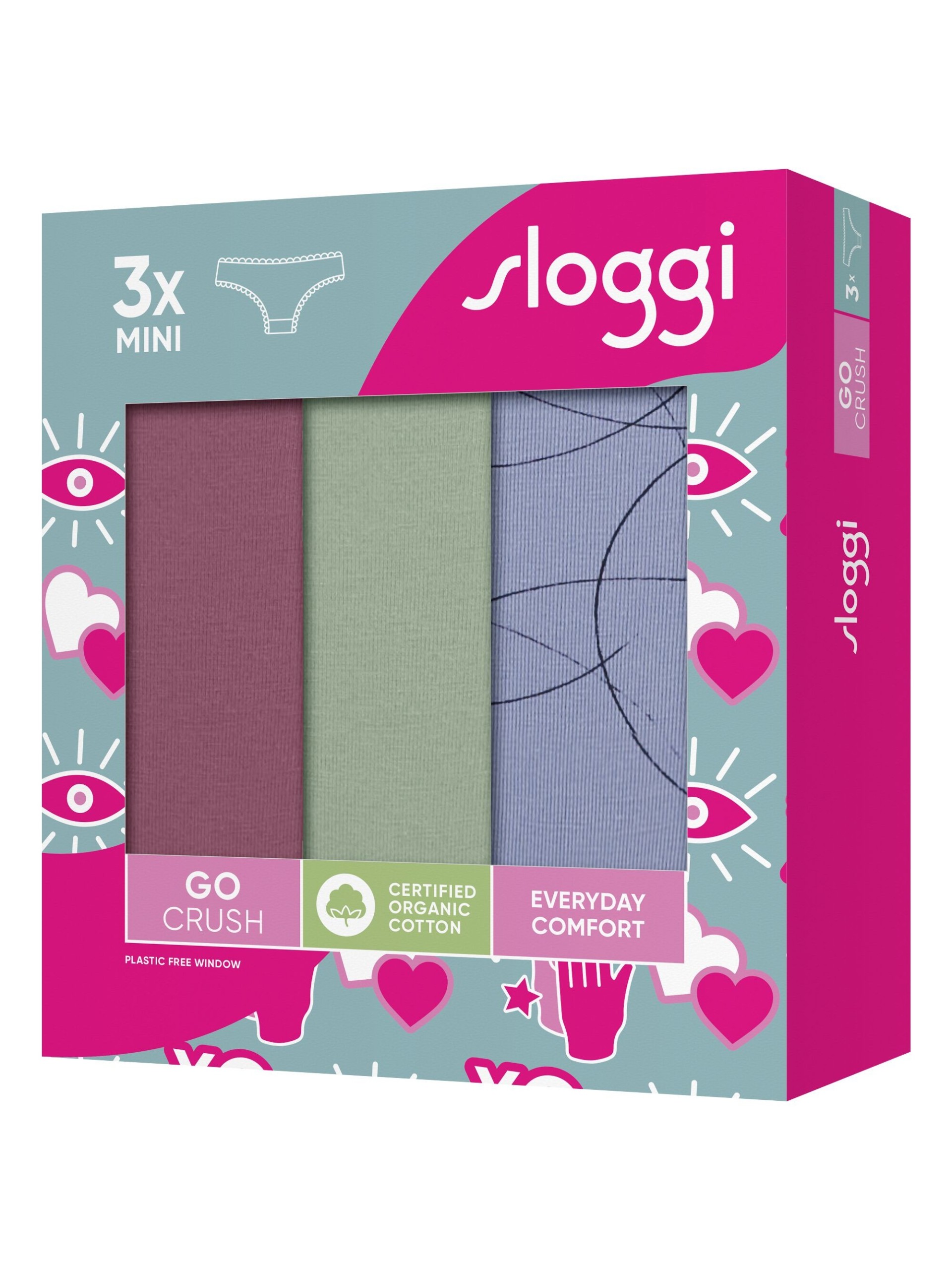 SLOGGI GO CRUSH MINI C3P BRIEFS