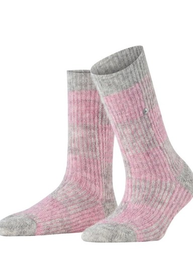 MEIA BURLINGTON CHARMING CHECKS SO 27181