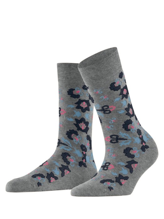 MEIA BURLINGTON VELVET BLOOMS SO 27189