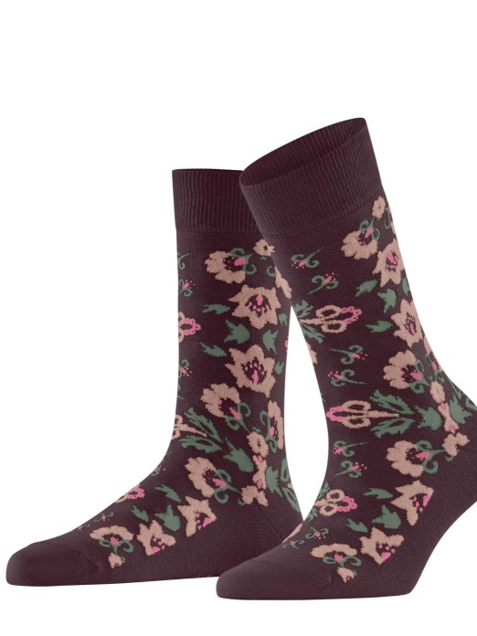 MEIA BURLINGTON VELVET BLOOMS SO 27189