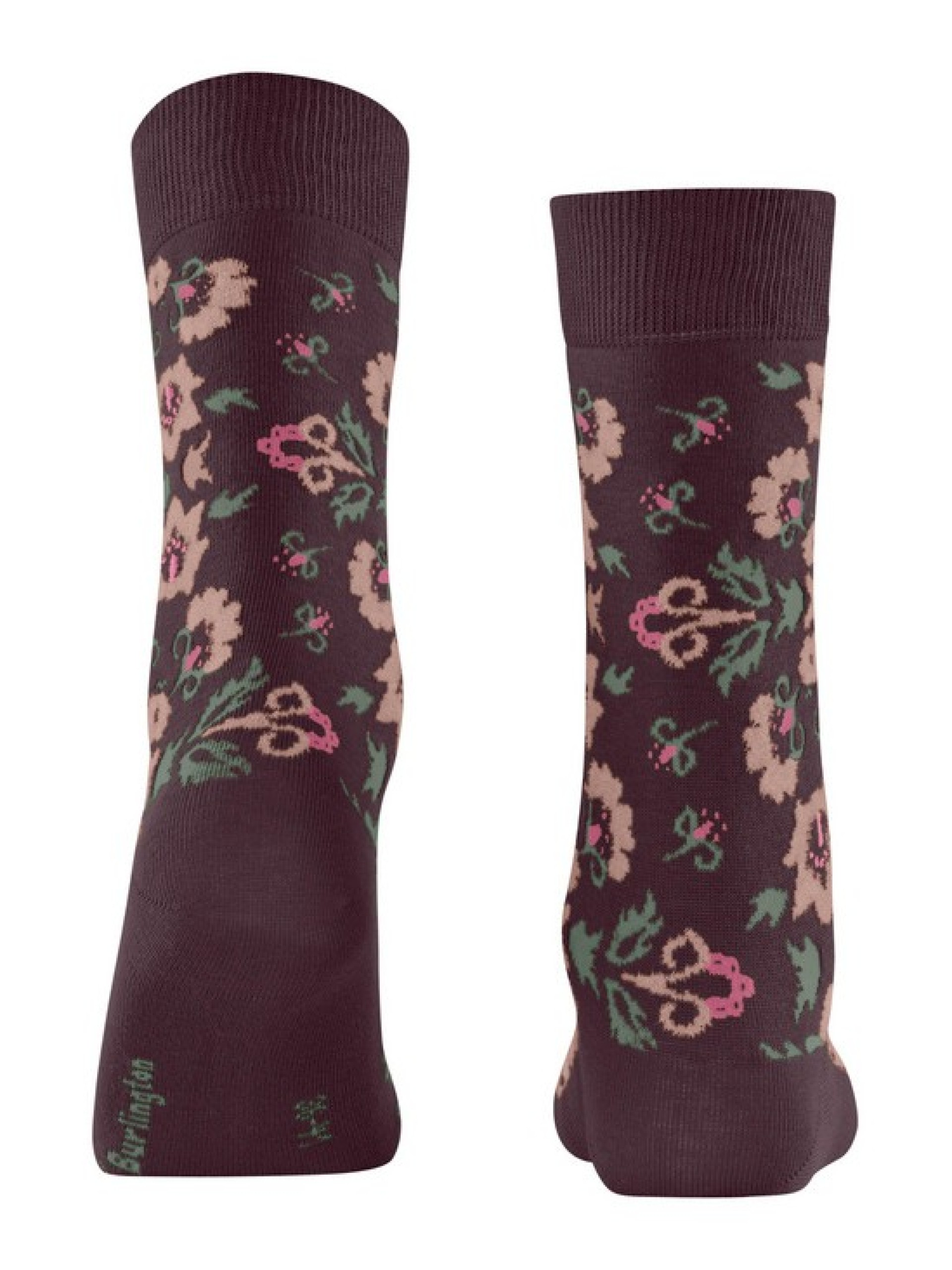SOCKS BURLINGTON VELVET BLOOMS SO 27189