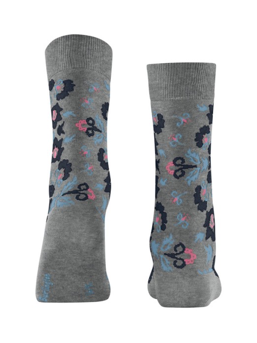 SOCKS BURLINGTON VELVET BLOOMS SO 27189