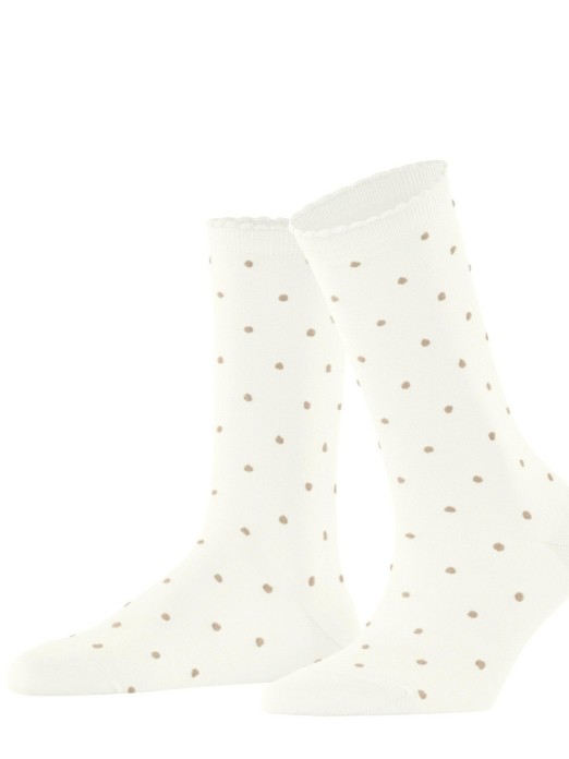 CALCETINES DE MUJER CON PUNTOS DE ESPIGA SO 47171