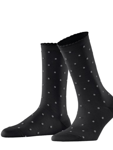 CALCETINES DE MUJER CON PUNTOS DE ESPIGA SO 47171