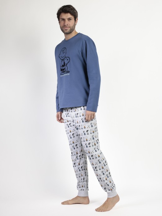 PIJAMA HOMEM ADMAS SNOOPY & FRIENDS 63015