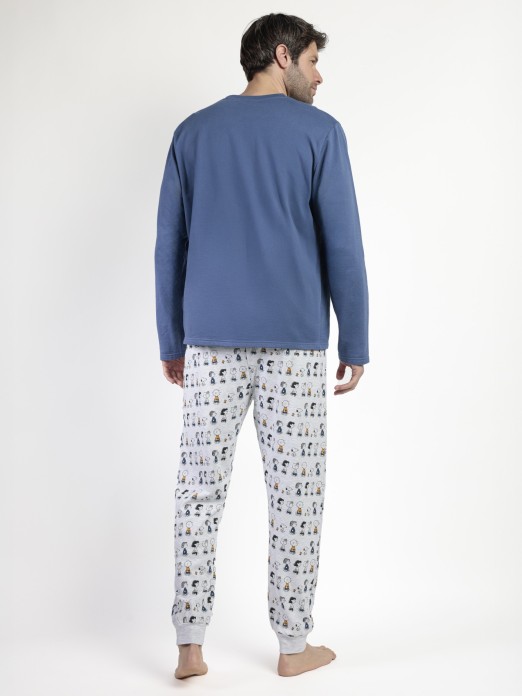 MAN SLEEPWEAR ADMAS SNOOPY & FRIENDS 63015