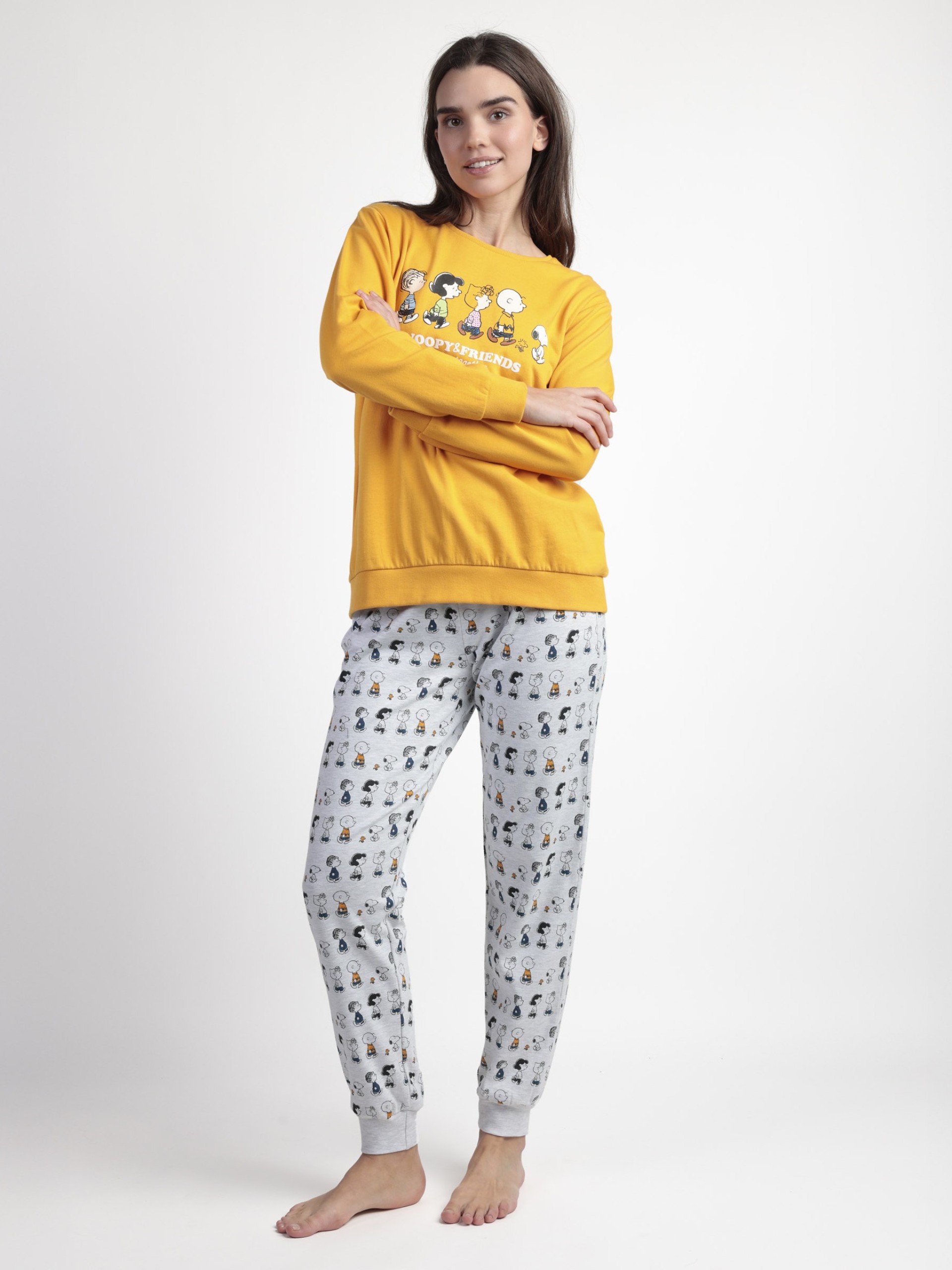 PIJAMA SENHORA ADMAS SNOOPY & FRIENDS 63429