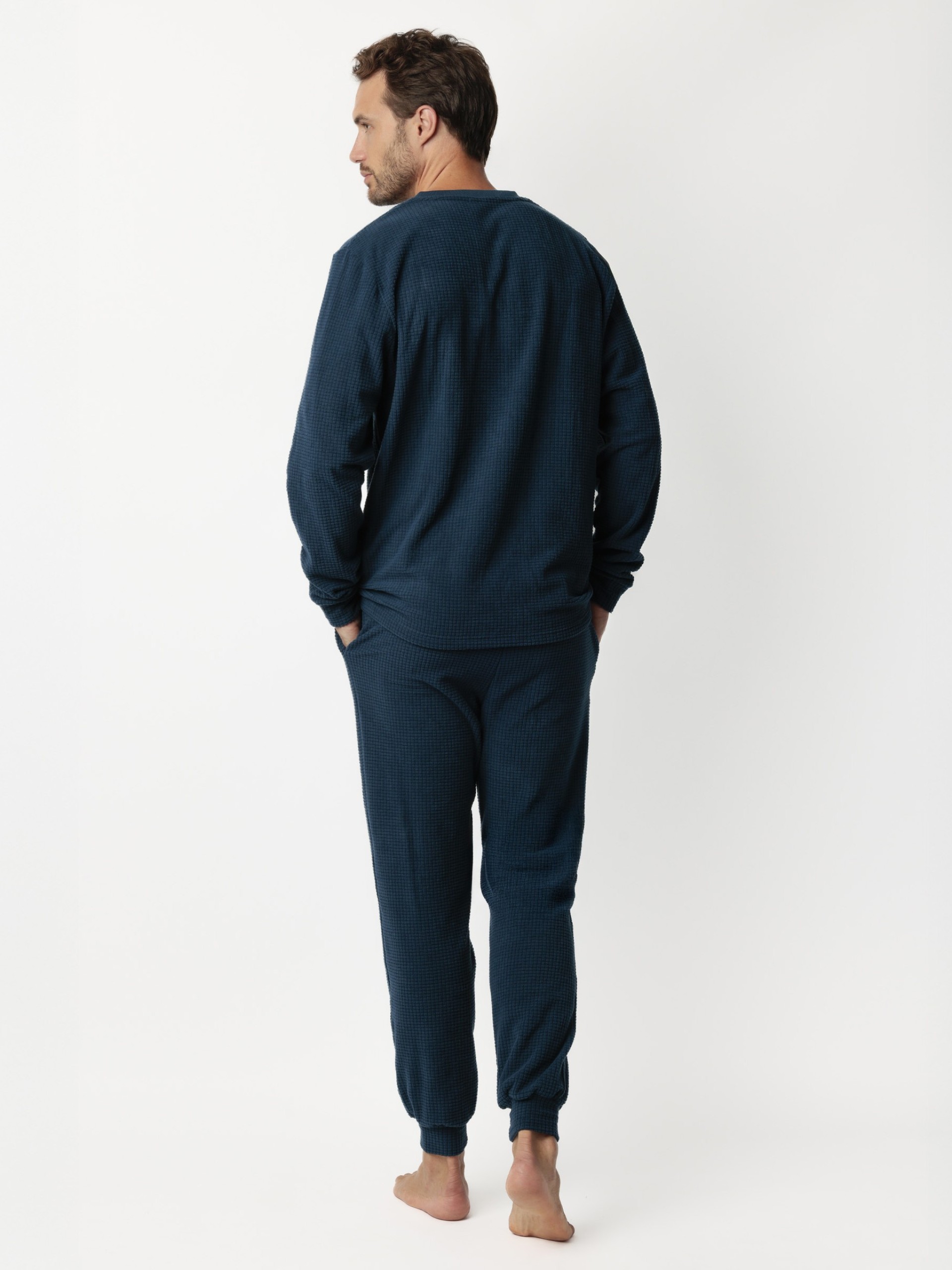 MEN SLEEPWEAR ADMAS CHECKS TEXTURE 63789