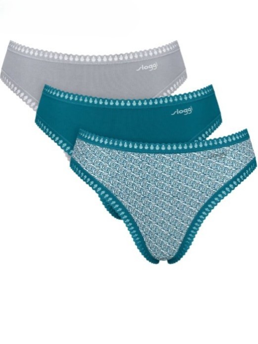 CUECA SLOGGI GO CRUSH HIGH LEG C3P