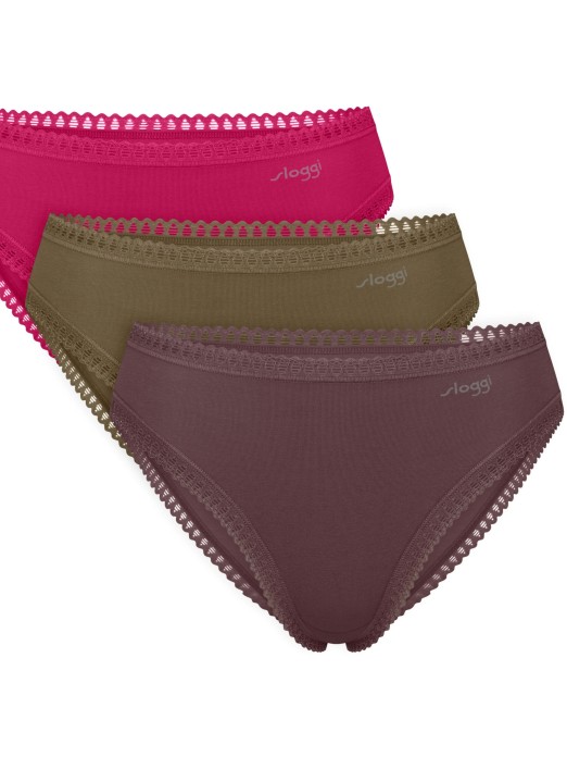 SLOGGI GO CRUSH HIGH LEG BRIEFS C3P